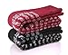 DoSmart Womens Winter Warm Knee High Socks Ladies Wool Cozy Thick Hiking Skiing Comfy Thermal Boot Long Socks 2 Pairs (AA-01)