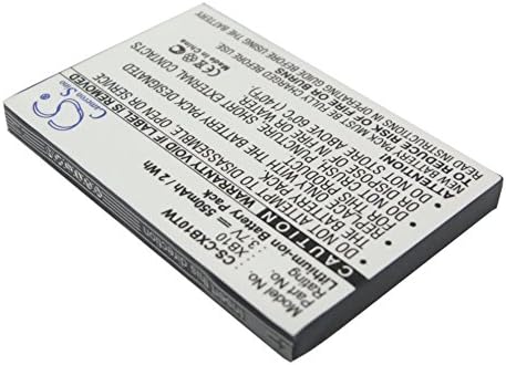Cameron Sino550mAh Battery for Xact Communication Wristlinx x3x, x33xif, xb10, x2x New Two-Way Radio