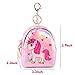CoocleApril 7PCs Unicorn Party Favors Girl Gift Bags Glasses Necklace Earring Coin Purse Tattoo Sticker Party Gifts for Kids Girls