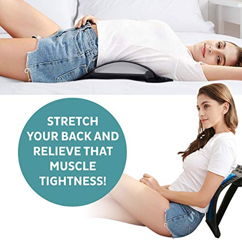Back Stretcher by Miramama Lower Back Pain & Muscle Tightness Relief