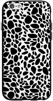 Milk and Honey Black and White Pebble Case for iPhone 6 and 6s