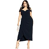 City Chic Women's Plus Size Dress - Ripple Love