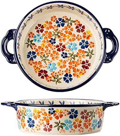 Bicuzat Colorful Cherry Blossom Flowers Vintage Style Ceramic