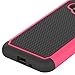 Galaxy J3 2016 Case,Galaxy J3V Case,Galaxy J3 6 Case,Galaxy Amp/Express Prime Case,Galaxy Sky/Sol Case,Asmart Shockproof Dual Layer Protective Cover Phone Case for Samsung Galaxy J3 V 2016 (Hot Pink)
