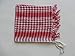 Red And White Arab Shemagh Head Scarf Neck Wrap