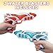 ArtCreativity Galactic Water Squirt Guns for Kids, Set of 2, 8.5 Inch Blaster Toys for Swimming Pool, Beach and Outdoor Summer Fun, Cool Birthday Party Favors for Boys and Girls- Colors May Vary