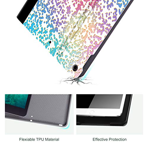 Ipad 10.2 Inch Case for 8th Generation(2020) /7th Generation (2019), Lokigo Pink Composition Book 10.2 Inch Ipad Cover Slim Lightweight Shell Hard Back Cover with Multi-Angle Stand Auto Sleep/Wake