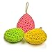3Pcs Shower Sponges Soft Sponge Body Bath Shower Newborn baby bath towel Soft Body Bath Shower Spa Exfoliator Washing Cleansing Puff Scrubber ( Green + Yellow + Pink )
