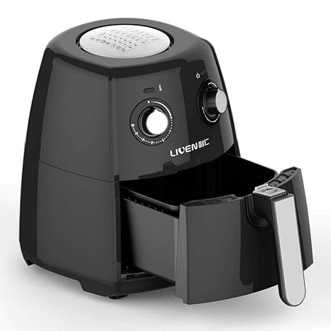 J&A Freidora De 2,5 L, Cocina Saludable Baja En Grasa con Control De