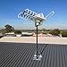 [Upgraded 2019] Amplified HD Digital TV Antenna - Outdoor HDTV Antenna 150 Mile Range Motorized with Adjustable Antenna Mount Pole for 2 TVs Support UHF/VHF/1080P Remote Control -33' Coax Cable