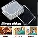 10Pcs Transparent Silicone Gel Pad Anti Slip Multifunction Non-Slip Wall Sticker Free Adhesive by ShopIdea