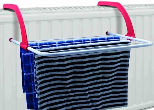 Balkongelander Heizkorper Praktischer Waschetrockner Waschestander Ca 3 Meter Leine Ink Plastikschutzkappen Amazon De Kuche Haushalt