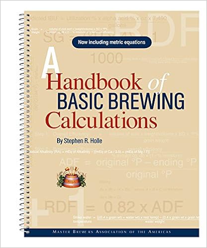Handbook of Basic Brewing Calculations
