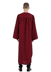 GraduationMall Unisex Matte Graduation Gown for
