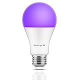 Maelsrlg Black Light Bulb 9W(100W Equivalent), LED