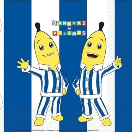 Amazon Com Bananas In Pyjamas Napkins Party Accessory Style Design May Differ Toys Games