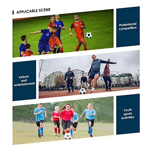 OhhGo-Futbol-Negro-Blanco-Bolas-Clasicas-Ninos-Diversion-Jugar-Juego-Partido-Futbol-Tamano-5-para-Interior-Ejercicio-Al-Aire-Libre-Equipo-Entrenamiento-215-215-215Cm