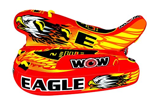Wow sports eagle 1-3 person towable seat