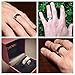 King Will BASIC Men's 8mm Classic High Polished Comfort Fit Domed Tungsten Metal Ring Wedding Band