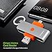 USB Type C Card Reader, Omars Super Speed USB 3.1 Portable Card Reader USB C OTG Adapter for Micro SD Card/TF Card for New MacBook ,Chromebook,Google Pixel, Nexus 6P/5X and more