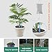 Automatic Watering Irrigation Drippers Bag, Garden Plant Flower Self Watering Spikes Device with Adjustable Flow Rate, Vacations Plant Drip Sprinkler Water Watering Kits (4)