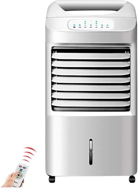 Amazon Co Jp エアコン ポータブルエアコン 7l水タンク 赤外線リモコン 健康マイナスイオン 家庭用暖房とデュアル使用のモバイルオフィスの多機能エアコンの冷却ファン Yhlz ホーム キッチン