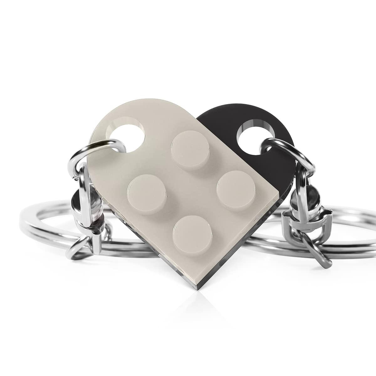 Matching Couples Heart Keychain for Boyfriend