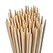 MARISTORE Bamboo Marshmallow Roasting Sticks with 31 Inch 5mm Thick Extra Long Heavy Duty Wooden Skewers,Roaster Barbecue S'Mores Skewers Hot Dog Forks for Party,Camping. 100 Pcs