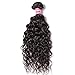 Nadula 8A Brazilian Virgin Hair Water Wave 3 Bundles Wet and Wavy 100% Unprocessed Virgin Human Hair Extensions Natural Color (12 14 16 Inch)