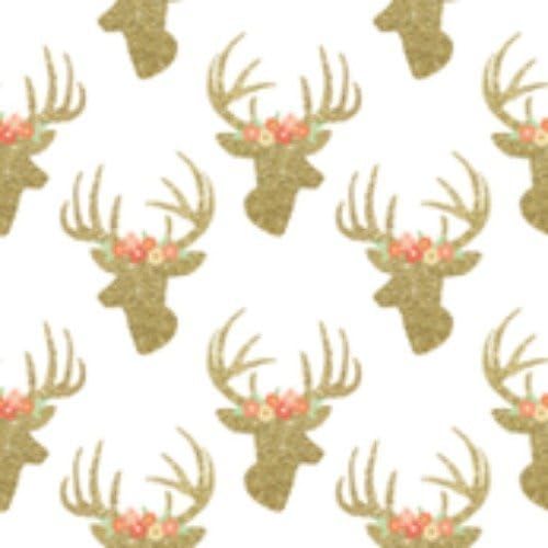 Organic Woodland Crib Bedding, Mini and Standard crib size, Gold and Pink