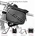 Cool Change Bike Frame Bag Touch Screen | Tough Case | Safty Edge Reflective| Mobile Cell Phone Bag Top Tube Bag for 6.2”Phone