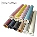 AOUXSEEM Vivid Shiny Faux Leather Sheets for Earrings Bows Jewelry Making, PU Pearlescent Gloss Fabric Bundle Cotton Back, 8.2 x 11.8 inch(21 x 30cm) (10 pcs, Assorted)