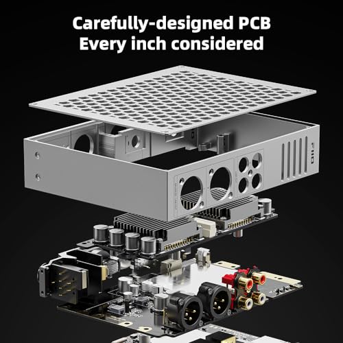 FiiO R9 Android Media Streamer, Network Player, HDMI/MQA Full Decode, USB DAC, DSD512 PCM768kHz/32Bit Bluetooth 5.0, 6’’HD Touchscreen