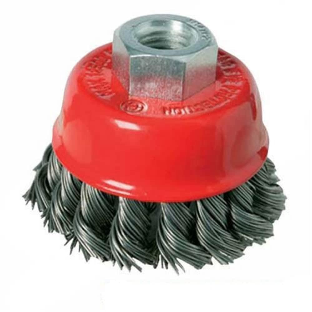 Silverline 486937 Steel Twist-Knot Bowl Cup 100 mm