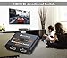 Neoteck 4K 60Hz HDMI Switcher 2 in 1 Out Bidirectional HDMI Switch with Extra USB Power Cable More Stable Compatible with Fire TV ROKU PS3 PS4 HDTV Blu-Ray DVD Satellite