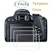 PCTC Screen Protector Compatible for Camera Canon EOS 800D Reble T7i Optical Tempered Glass Film[3 Pack]