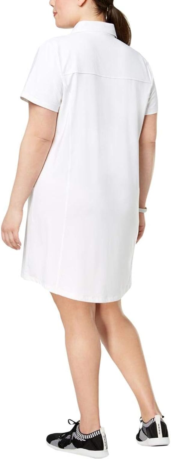 Ideology Women's Plus Size Tennis Dress, Bright White (3X) at Amazon Womenâs Clothing store