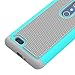 ZTE Zmax Pro Case, ZTE Carry Z981 Case, Asstar Dual Layer Hybrid Defender Protective Shock Absorption Impact Resist Rugged Shell Case For ZTE Zmax Pro / Carry Z981 (Mint)
