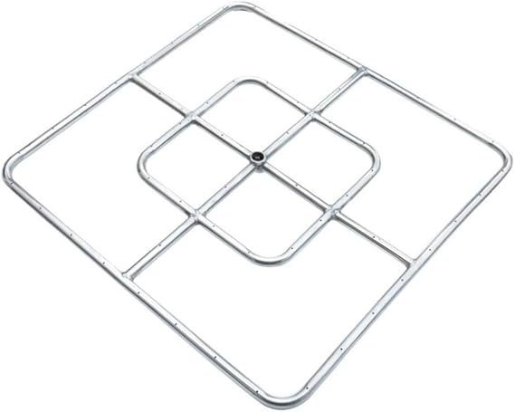 Amazon Com Onlyfire 24 Inch Stainless Steel Square Fire Pit