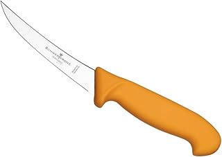 Schwertkrone Metzgermesser Ausbeinmesser 5'' Solingen - Edelstahl, polierte Klinge, rostfrei