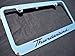 Ford Thunderbird T-Bird Chrome Metal License Plate Frame with Screw Caps