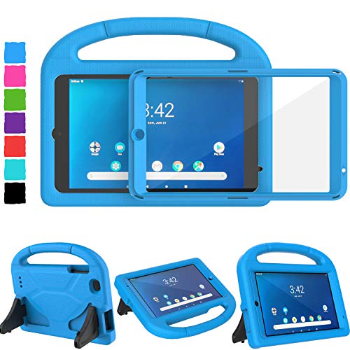 TIRIN Onn 8 Inch Tablet Case, Builtin Screen Protector Light Weight
