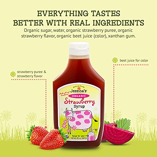 Jessica's Natural Foods Organic Strawberry Syrup Pricepulse