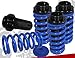 (Blue)90 91 92 93 94 95 96 97 98 99 00 01 02 Accord Dx Ls Ex Lowering Coilover Spring Kits