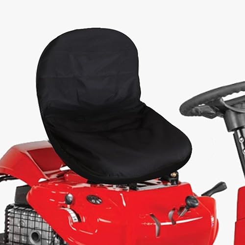Black Riding Lawn Mower Seat Cover Compatible with John Deere
