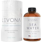 Levona Scent Sea Water Essential Oils for Diffuser for Home - Hotel and Home Luxury Scents - Fragrance Oil - Diffuser Oils Scents - Oil Diffuser Essential Oils for Humidifiers - 700Ml Aroma Oil Blend