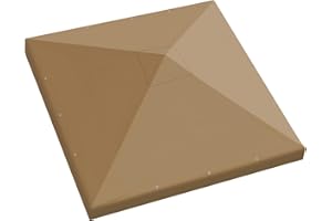 BenefitUSA Replacement Top Cover for 10'X10' Gazebo Canopy Patio Pavilion Sunshade Polyester Single Tier (Tan)