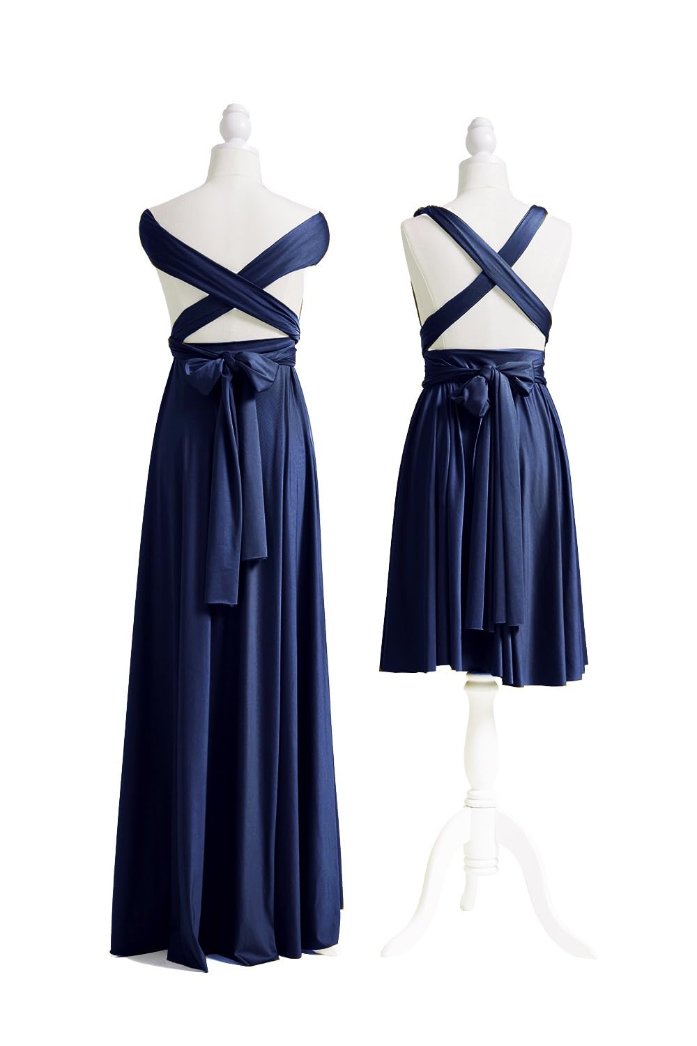 72styles Infinity Dress with Bandeau, Convertible Bridesmaid Dress, Long, Plus Size, Multi-Way Dress, Twist Wrap Dress