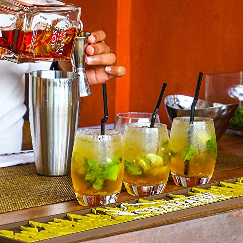 Bar-Set, Cocktail-Shaker-Set, Silber, 680 ml, 6 Stück Barkeeper-Martini-Shaker-Set und Messbecher, für Getränke… – Bild 6