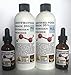 Two 8.5 Oz 35 Percent Food Grade Hydrogen Peroxide H2o2 Best on the Market with Two Free Dropper Bottles ... by PERFECT HEALTH